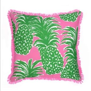 Reversible Lilly Pulitzer throw pillow